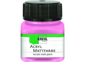 4000798752132 - Acryl Mattfarbe himbeere 20 ml Künstlerfarben - Kreul