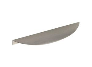 9002730018967 - Griffleiste Edge-Bow LA160mm - Möbelgriff zum Anschrauben ideal für Schränke - Schrankgriff Breite 200mm Aluminium Edelstahl-Effekt - Furnipart