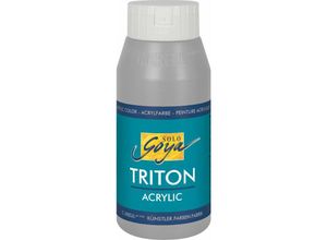 4000798122911 - Solo Goya Triton Acrylic neutralgrau 750 ml Textilfarbe - Kreul