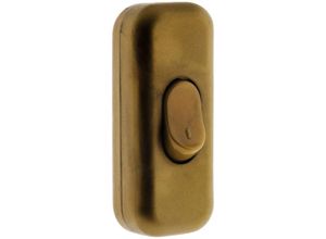 3545411996049 - HBF - Schnurschalter 1-polig 2A - Gold - Zenitech