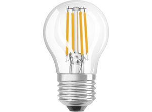 4058075609792 - Smarte LED-Lampe mit Wifi Technologie Sockel E27 Dimmbar Warmweiß (2700K) Tropfenform Klares Filament Ersatz für herkömmliche 40W-Glühbirnen