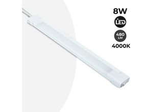 8435427130948 - Barcelona Led - LED-Wandleuchte für Unterschrank 8W Lichtfarbe Neutralweiß 4000K - Neutralweiß 4000K