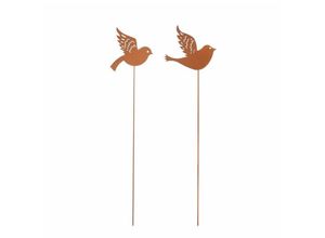 8718861488753 - - Mica Gartenstecker Vogel Rost 115 cm Gartenfiguren