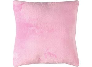 4059222177713 - Bestlivings - Kissenhülle Kuschel Celina in der Größe 50 x 50cm - Rosa - Kissenbezug mit Reißverschluss - Rosa