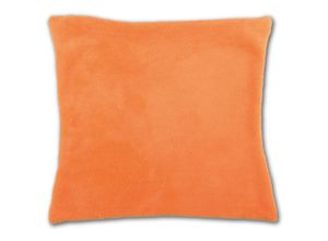 4059222012649 - Bestlivings - Kissenhülle Kuschel 30x30cm Kissenbezug Dekokissen Auswahl orange - apricot ohne Füllung - Orange