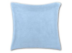 4059222012625 - Bestlivings - Kissenhülle Kuschel 60x60cm Kissenbezug Dekokissen Auswahl blau - babyblau ohne Füllung - Babyblau