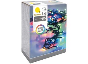 4260461471771 - Spetebo - led Weihnachts Lichterkette bunt - 80 led   9 m - Deko Beleuchtung für Außen