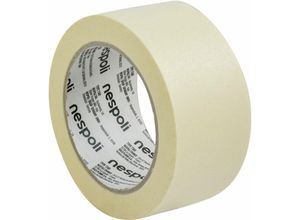 3524141946890 - - Flachkreppband 50 mm x 50 m hitzebeständig bis 80° Kreppband