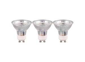 4017807509144 - Leuchten - GU10 led Stiftsockel 3er set 5 Watt 400 Lumen 3000K Warmweiß Stufen Dimmer