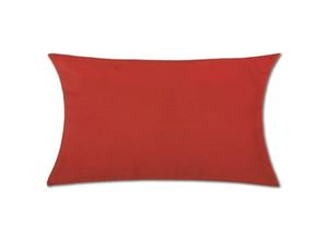 4059222001520 - Bestlivings - Kissenbezug Rot (geeignet für 30x50 cm) mit verdecktem Reißverschluss - viele Größen und Farben - Rot