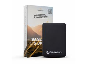 0634558526240 - SunnyBag compact10000 Powerbank 10000 mAh Li-Ion Schwarz Statusanzeige