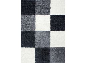 8694257066289 - Hochflor-Teppich AYYILDIZ TEPPICHE Life Shaggy 1501 Teppiche Gr B L 200 cm x 290 cm 30 mm 1 St schwarz Esszimmerteppiche Wohnzimmer