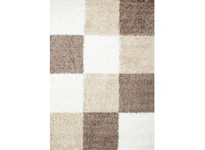 8694257066586 - Hochflor-Teppich AYYILDIZ TEPPICHE Life Shaggy 1501 Teppiche Gr B L 200 cm x 290 cm 30 mm 1 St braun (mokka) Esszimmerteppiche