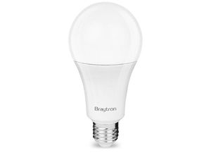 Image of Braytron - led Leuchtmittel E27 Sockel 8 Watt A60 650 Lumen kaltweiß Licht Leuchte Lampe Glühbirne Glühlampe 1 Stück