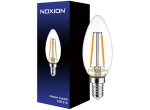 8719157028165 - Markenlos - Noxion Lucent led E14 Kerze Fadenlampe Klar 25W 250lm - 827 Extra Warmweiß Dimmbar - Ersatz für 25W - 2700K - Extra Warmweiß