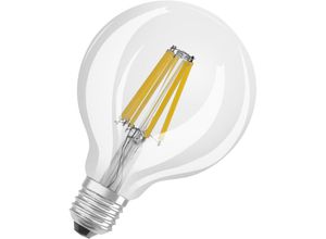 4058075602977 - OSRAM Superstar dimmbare LED-Lampe mit besonders hoher Farbwiedergabe (CRI90) für E27-Sockel Filament-Optik Kaltweiß (4000K) 1521 Lumen Ersatz