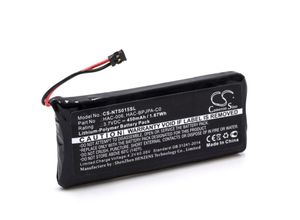 4251574618160 - Akku Ersatz für Nintendo HAC-006 HAC-BPJPA-C0 für Gamepad Controller (450mAh 37V Li-Polymer) - Vhbw