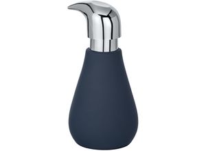 4008838242063 - Seifenspender Sydney Blau Matt Keramik mit Soft-Touch Beschichtung 320 ml Blau Keramik blau matt - blau - Wenko