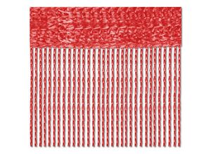 4059222005092 - Fadenvorhang 2er Pack Gardine Raumteiler Auswahl 90x240 rot - feuerrot - Rot