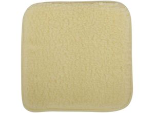 4035179103241 - Bestlivings - Lammflor Stuhlkissen Sitzkissen Polsterkissen 36x36 cm Auswahl creme - beige - Creme - Beige