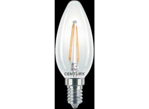 9013021427023 - - Oliva led filamento 2w attaccoco piccolo e14 luce calda 2700k 245lm inm1-021427