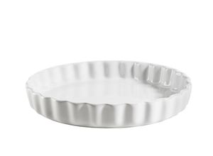 9001794852821 - Tarteform 27 cm Keramik KITCHEN TIME 1 (Farbe Weiß)