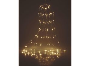 4260461475663 - Spetebo - Draht Lichterkette warm weiß - 300 cm   300 led - Deko Weihnachts Leuchtdraht für Außen Outdoor