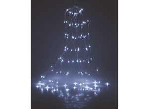 4260461475649 - Spetebo - Draht Lichterkette kalt weiß - 300 cm   300 led - Deko Weihnachts Leuchtdraht für Außen Outdoor