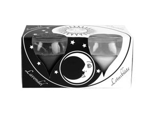 4059222252687 - Hs Candle - Duftkerzen Creation 2er Pack im Glas lange Brenndauer und angenehmer Duft ( Ying Yang ) - Bunt