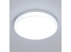 Image of COMELY 36W 4050LM LED-Deckenlampe, rund kaltweiß 6500K, dünnes Deckenlicht für Bad, Küche, Schlafzimmer