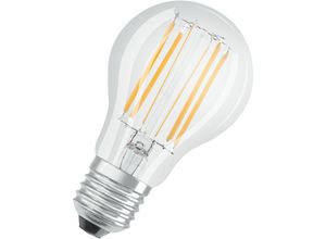 4058075436886 - Dimmbare Filament led Lampe mit E27 Sockel Warmweiss (2700K) klassische Birnenform 9W Ersatz für 75W-Glühbirne klar led Retrofit classic a dim