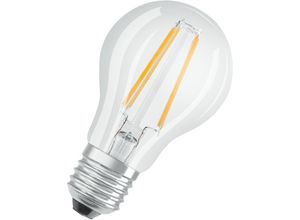 4058075602458 - OSRAM Superstar dimmbare LED-Lampe mit besonders hoher Farbwiedergabe (CRI90) für E27-Sockel Filament-Optik Warmweiß (2700K) 806 Lumen Ersatz für