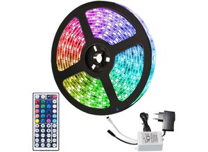 9460355642118 - 1M led Streifen Leiste set led Strip LichtBand rgb Lichterkette 30LEDs 5050SMD mit 44 Tasten Fernbedienung - rgb - Hengda