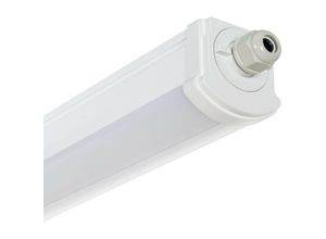 8445044049844 - Ledkia - LED-Feuchtraum Wannenleuchte 30W 1200mm IP65 mit Bewegungssensor Neutrales Weiß 4000K - Neutrales Weiß 4000K