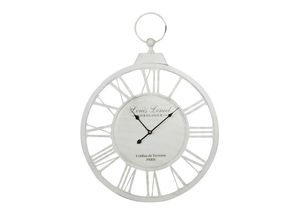 4250965945182 - Wanduhr HOME AFFAIRE Leonique Wanduhren Gr B H 5 cm x 79 cm weiß Wanduhren römische Ziffern 58 cm