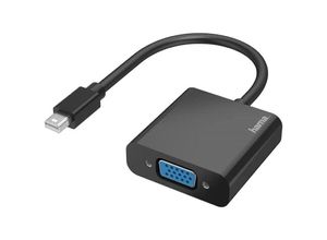 4047443437358 - Mini-DisplayPort auf vga Adapter Full hd 1080p (Mini DisplayPort Adapter kompatibel mit Thunderbolt 2 Konverter) - Hama