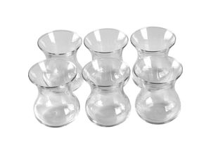 8693357310445 - Teeglas Set 6 Teilig 42471 Glas 6 Personen Spülmaschinengeeignet Teegläser Service Heissgetränk Türkischer Tee für Genuss und Entspannung - Pasabahce