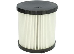 4251407760127 - Vhbw - Faltenfilter kompatibel mit Dewalt DCV581h DCV584l DCV580h DCV582 DCV580 DCV581 Staubsauger - Filter Patronenfilter schwarz weiß