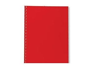 0013465387289 - PolyOpaque Deckblatt A4 300 Mikron Dunkelrot - PVC Binding Cover