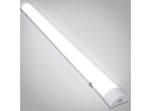 0726504845014 - Led Feuchtraumleuchte Deckenleuchten Keller Keller Garage Lampe Neutralweiß IP65 60 cm - Weiß - Tolletour