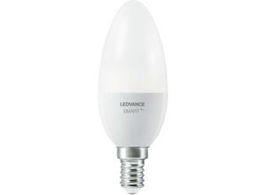 4058075729063 - Smart+ led ZigBee Lampe mit E14 Sockel warmweiß dimmbar Direkt kompatibel mit Echo Plus und Echo Show (2 Gen) - White - Ledvance