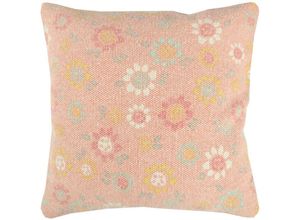 4043343506019 - Bestlivings - Kissenhülle 45 x 45 cm ( Chiffa Rose ) - 100% Baumwolle - Hochwertiger Kissenbezug mit Reißverschluss - Rose