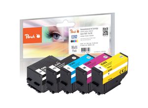 7640182383596 - E2E7 5 Druckerpatronen (bk bkph c m y) ersetzt Epson T02E7 No 202 C13T02E74010 für zB Epson Expression Premium XP -6000 (wiederaufbereitet) 7640182383596 - E2E7 5 Druckerpatronen (bk bkph c m y) ersetzt Epson T02E7 No 202 C13T02E74010 für zB Epson Expression Premium XP -6000 (wiederaufbereitet)