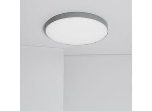 8445044040094 - Ledkia - LED-Deckenleuchte Aussen 24W Rund Ø220 mm Dimmbar Neutralweiß 4000KGrau