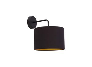 4251756328894 - Licht-erlebnisse - Längliche led Hängelampe Schwarz Esstisch Licht - Schwarz Gold