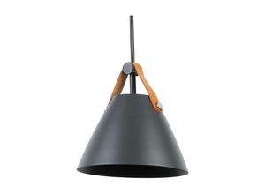 8435427131860 - Barcelona Led - Leder-Hängeleuchte Ellen Farbe Grau - Grau