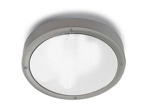 8435575317307 - Leds-c4 - leds C4 Basic Technoploymer ¸300mm Outdoor Simple Flush Large Grau Opal IP65 E27