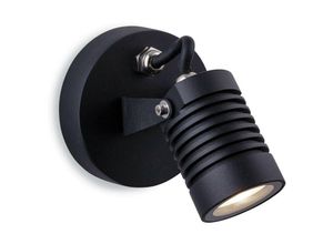 5036797154027 - Firstlight Products - Firstlight Veron Outdoor led Einbaustrahler Schwarz IP65