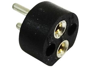 2050003955072 - 254 Lampenfassung Sockel (Miniaturlampen) Bi-Pin 4 mm Anschluss Lötstift 1 St - Beli-beco