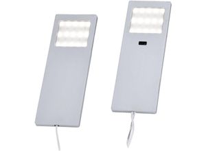 4012248291207 - Paul Neuhaus - helena LED-Unterbauleuchte 2er Set led led fest eingebaut 4 w Warmweiß Aluminium